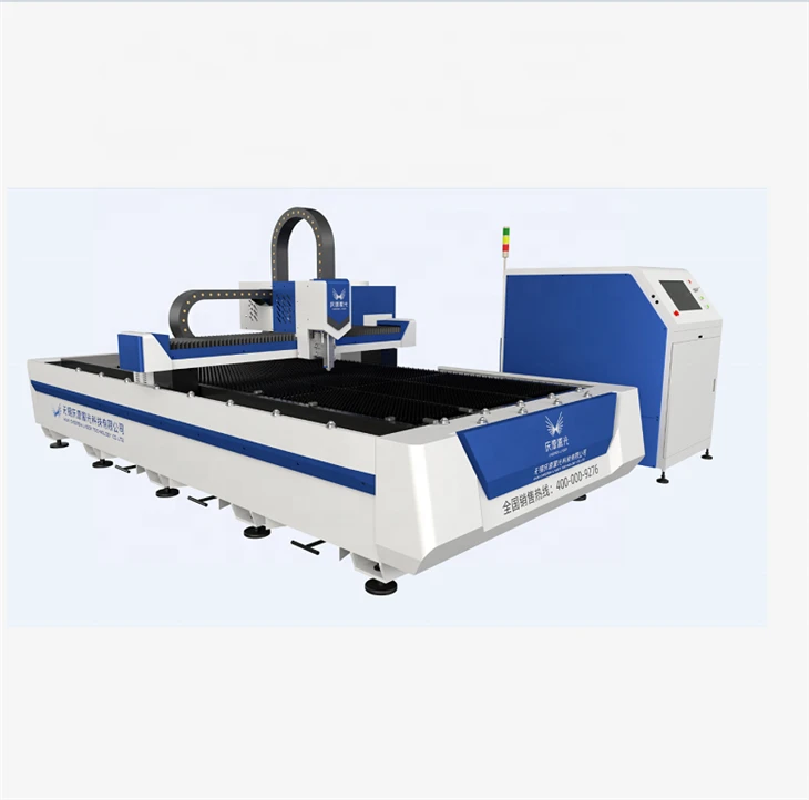 1.5KW-30KW Single Table CNC Fiber Laser Metal Cutting Machine